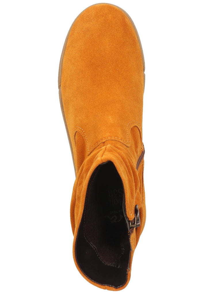 ara Stiefelette Veloursleder Curry
