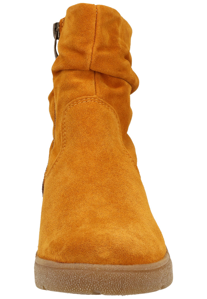 ara Stiefelette Veloursleder Curry