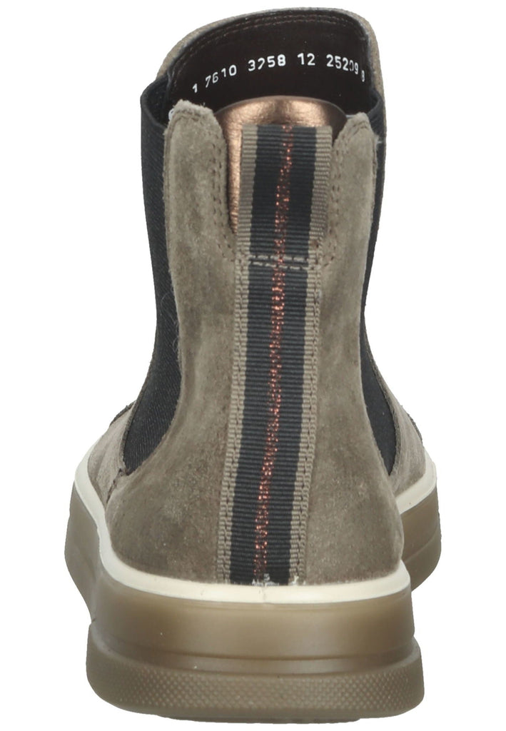 ara Stiefelette Veloursleder Dunkelgrün