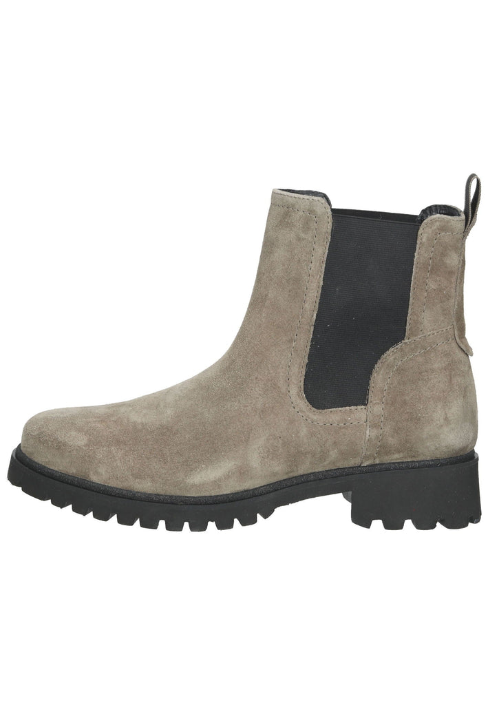 ara Stiefelette Veloursleder Dunkelgrün