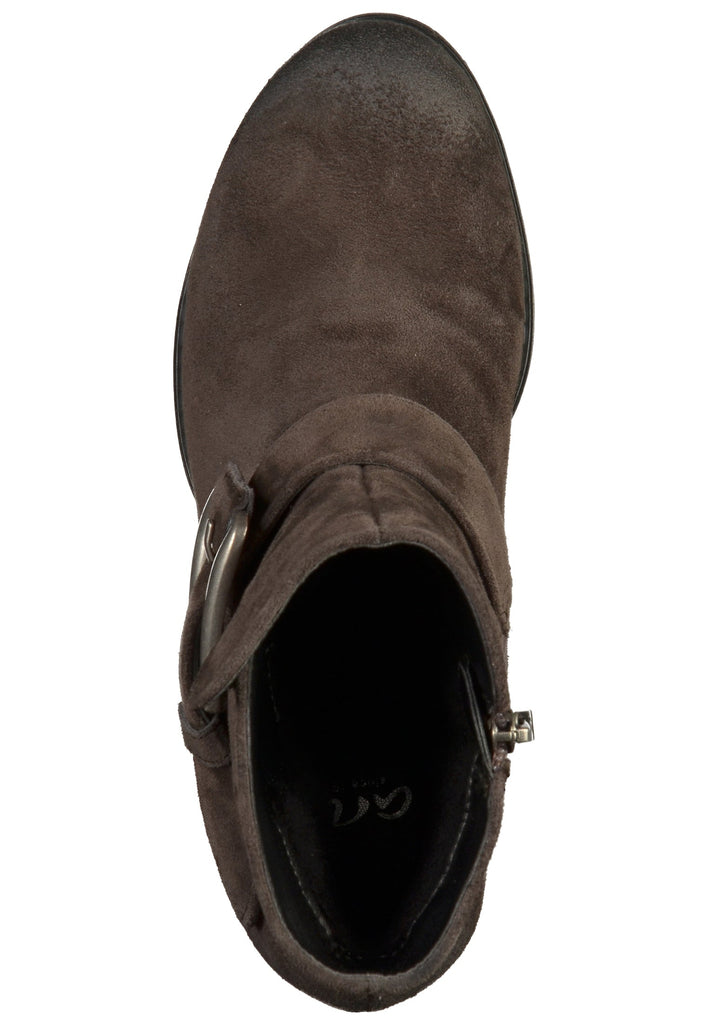 ara Stiefelette Veloursleder Lava