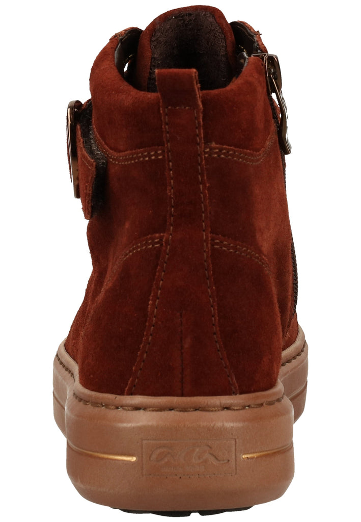 ara Stiefelette Veloursleder Marrone