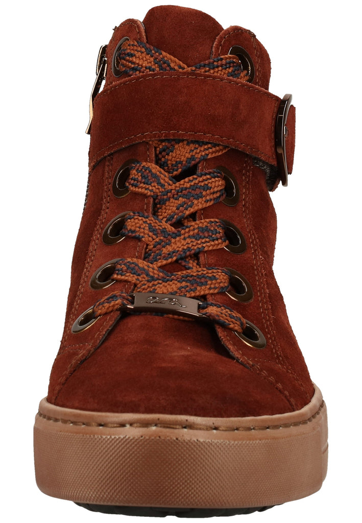 ara Stiefelette Veloursleder Marrone