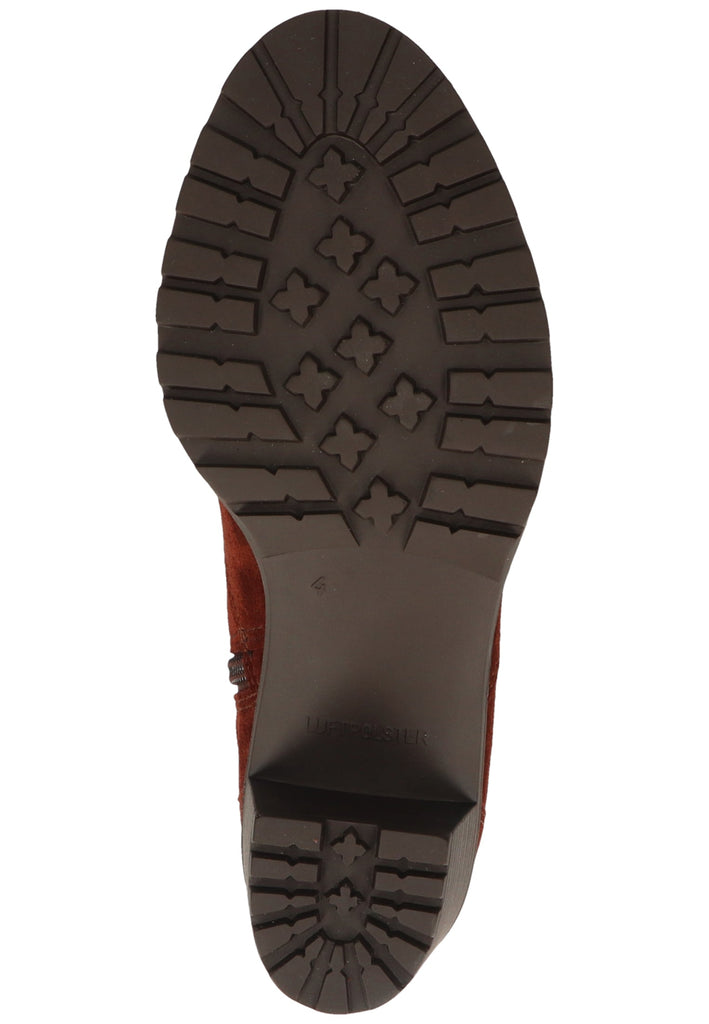 ara Stiefelette Veloursleder Marrone Warmfutter