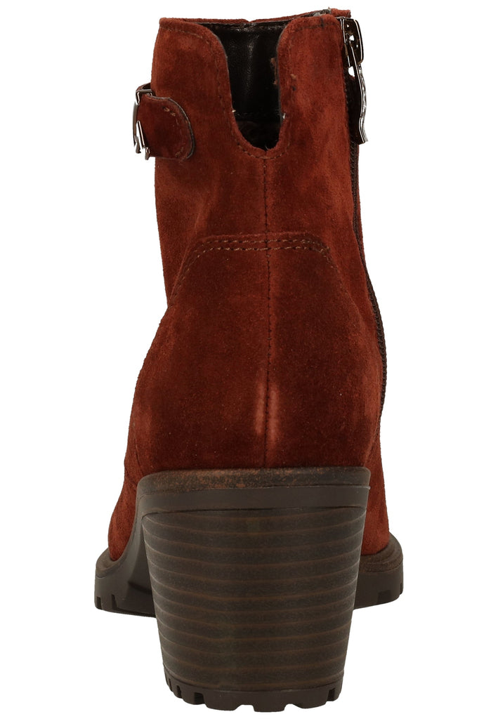 ara Stiefelette Veloursleder Marrone Warmfutter