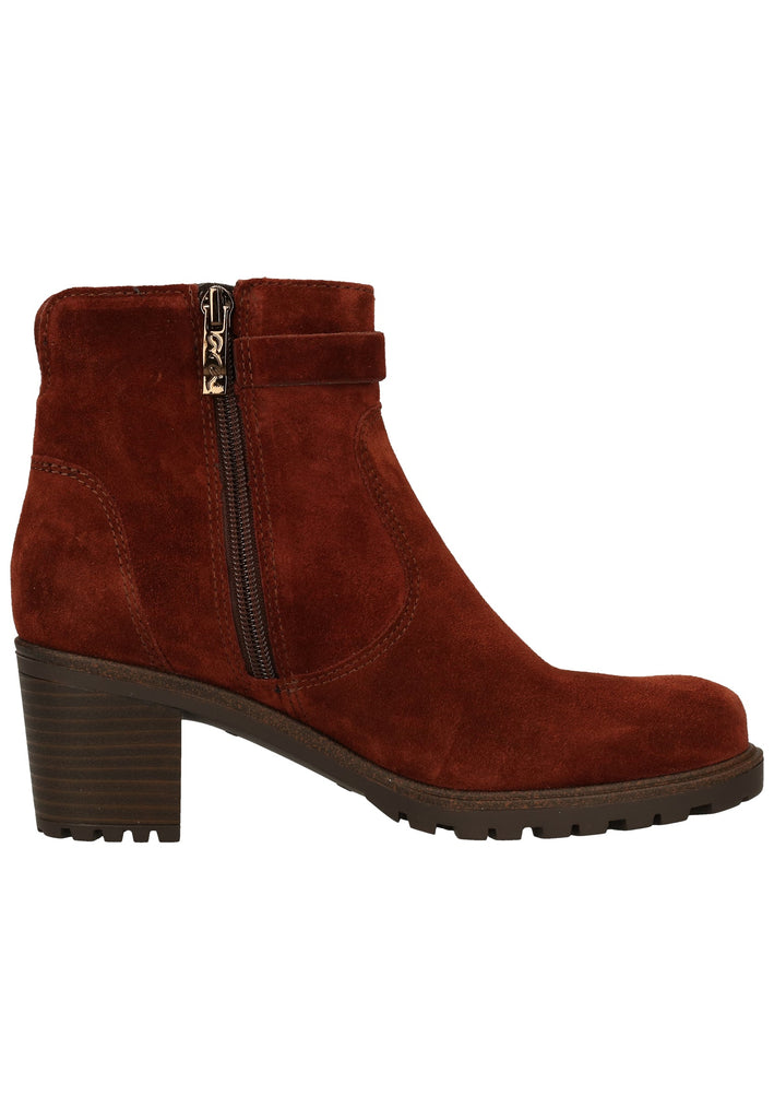 ara Stiefelette Veloursleder Marrone Warmfutter