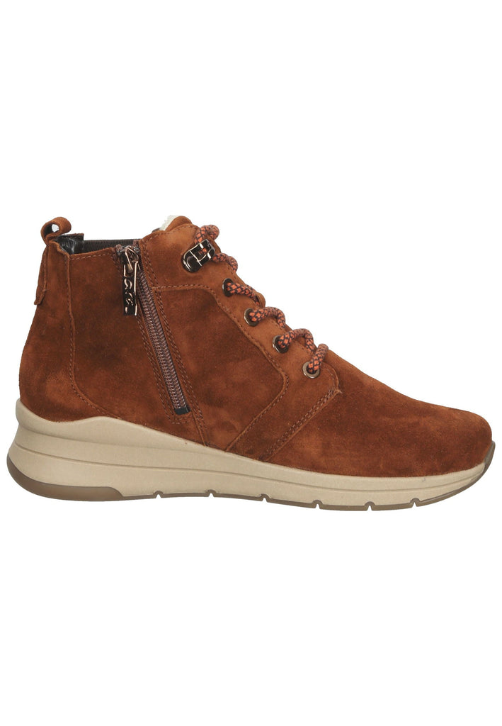 ara Stiefelette Veloursleder Nut