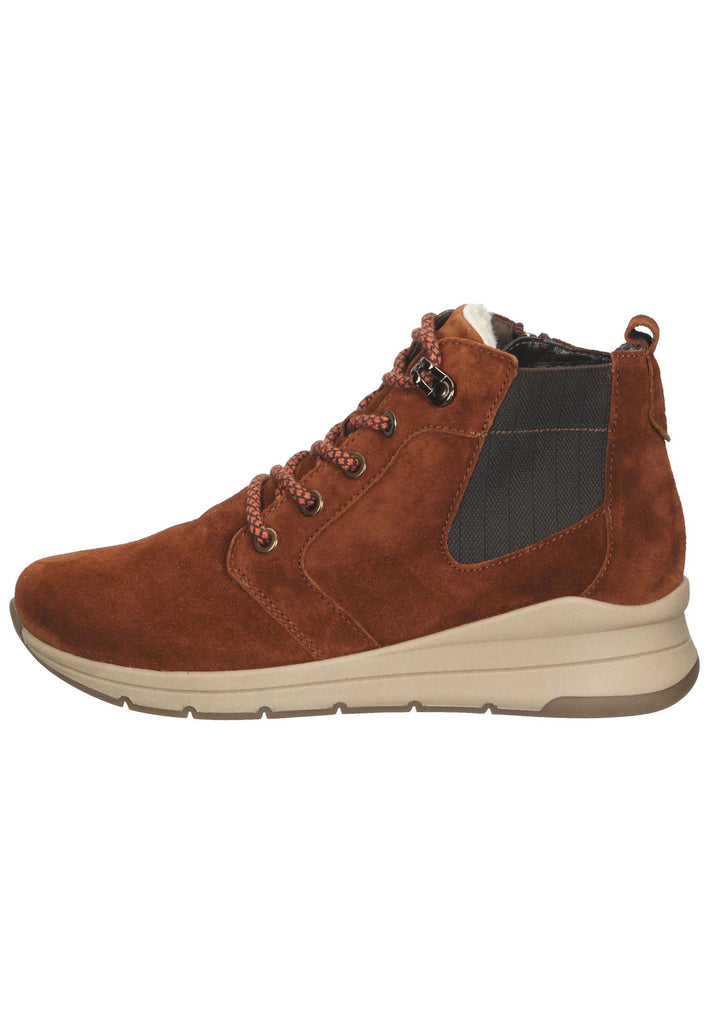 ara Stiefelette Veloursleder Nut