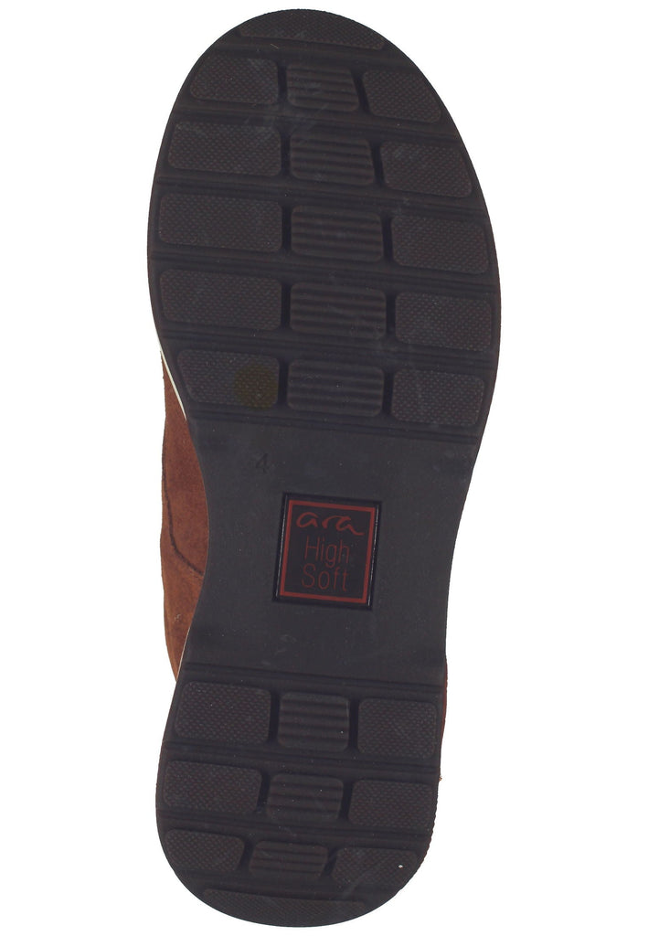 ara Stiefelette Veloursleder Nut