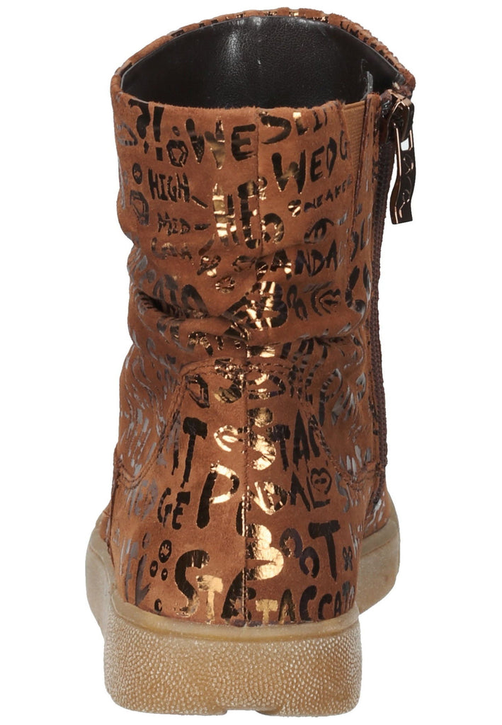 ara Stiefelette Veloursleder Nut