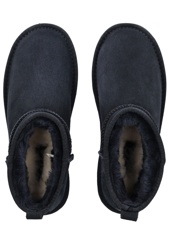 ara Stiefelette Veloursleder Ocean Warmfutter