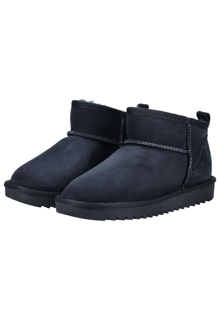 ara Stiefelette Veloursleder Ocean Warmfutter
