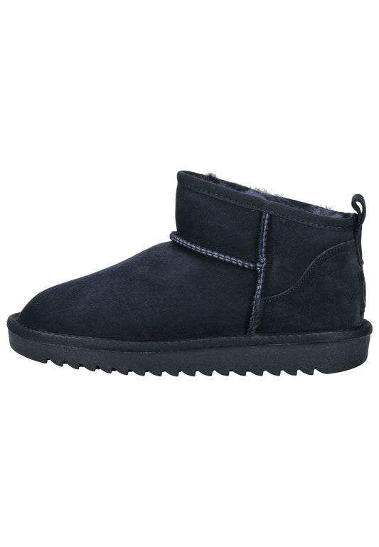 ara Stiefelette Veloursleder Ocean Warmfutter