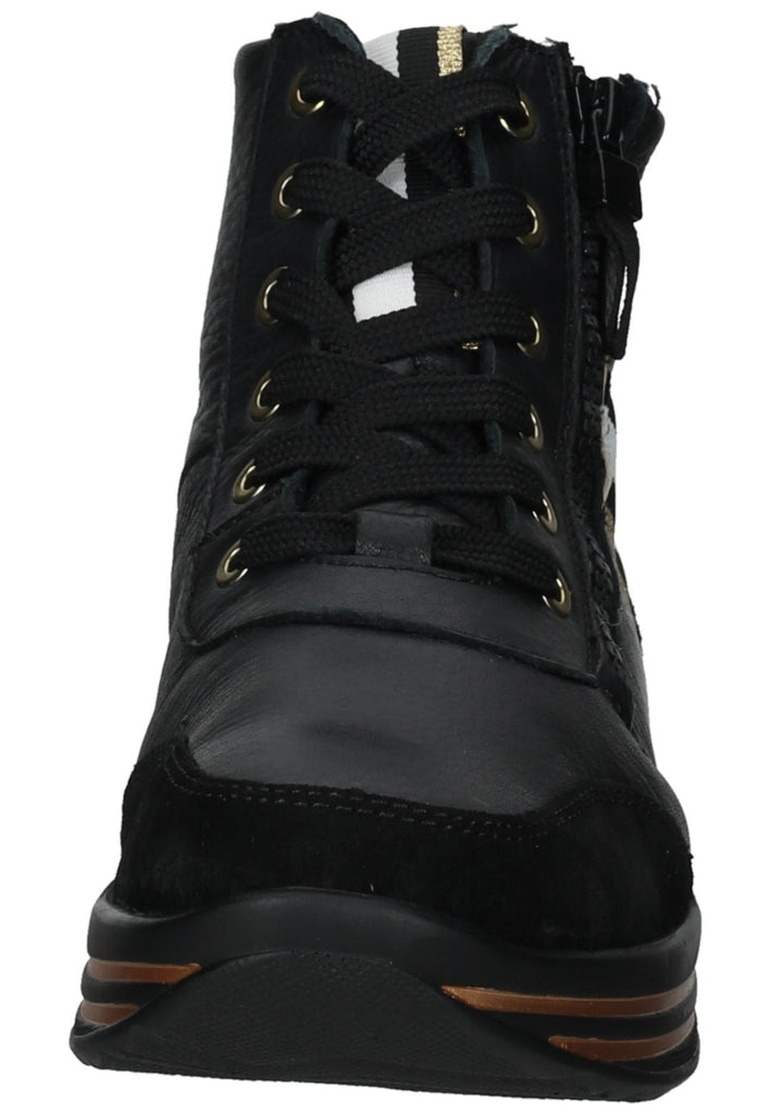 ara Stiefelette Veloursleder Schwarz