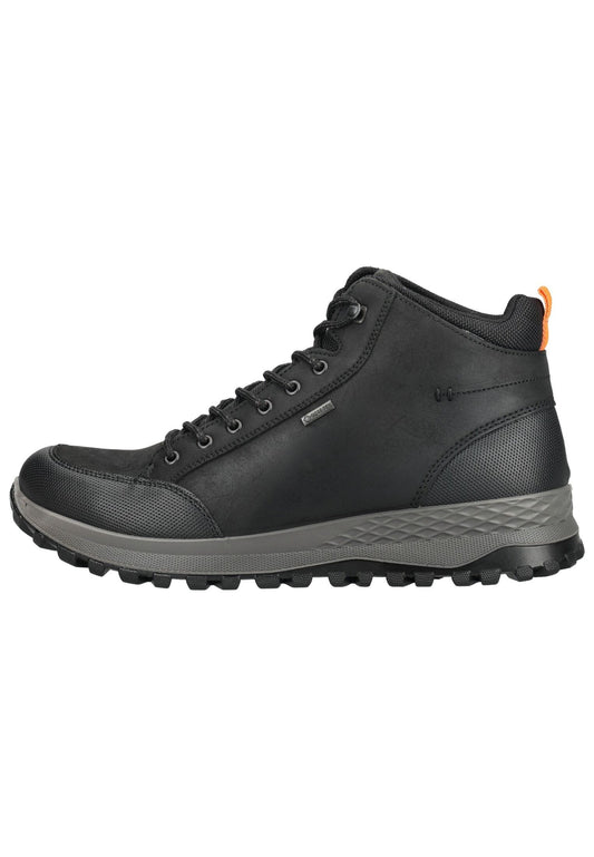 ara Stiefelette Veloursleder Schwarz