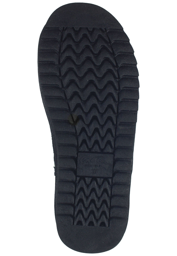 ara Stiefelette Veloursleder Schwarz Warmfutter