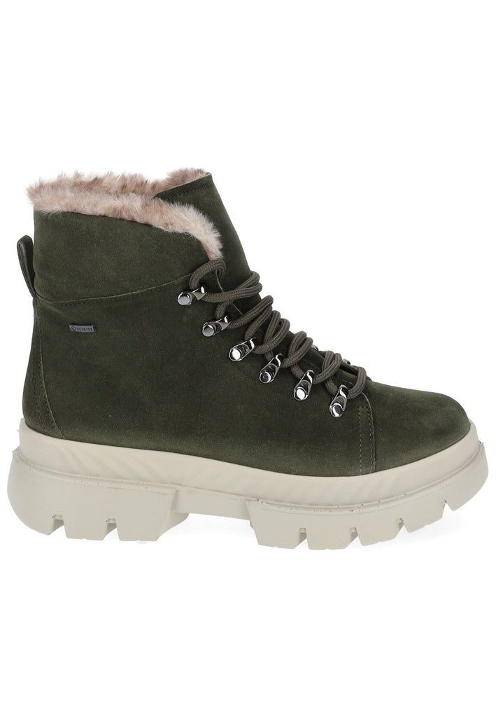 ara Stiefelette Veloursleder/Textil Forest Warmfutter