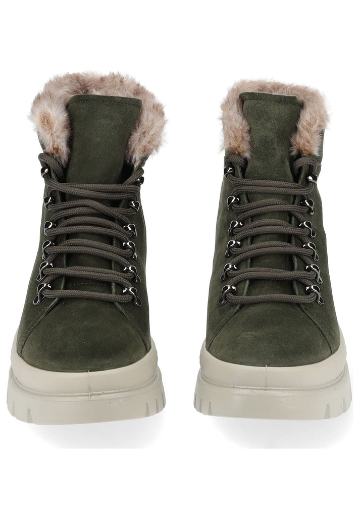 ara Stiefelette Veloursleder/Textil Forest Warmfutter