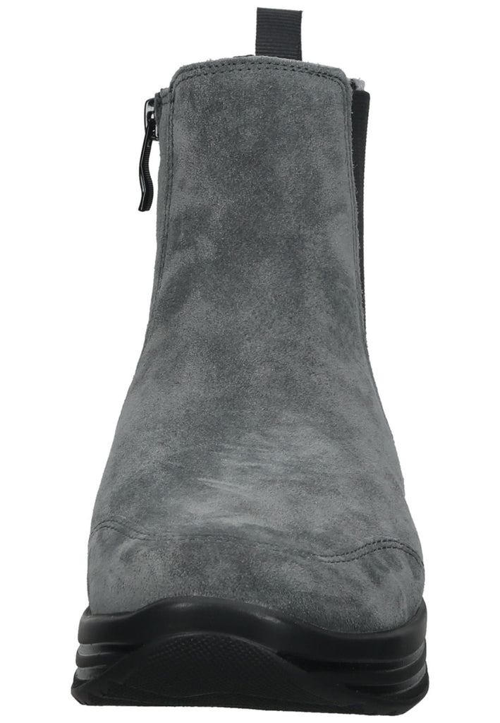 ara Stiefelette Veloursleder/Textil Graphit