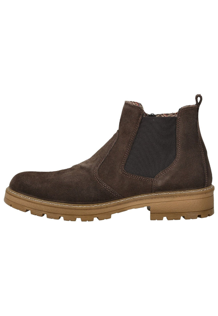 ara Stiefelette Veloursleder/Textil Kastanie