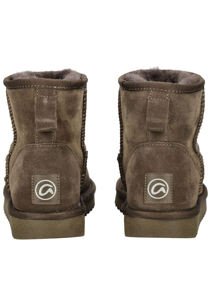 ara Stiefelette Veloursleder/Textil Sesam Warmfutter