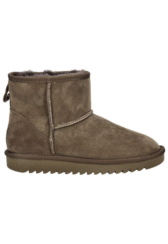 ara Stiefelette Veloursleder/Textil Sesam Warmfutter