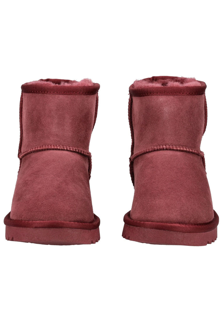 ara Stiefelette Veloursleder/Textil Weinrot Warmfutter