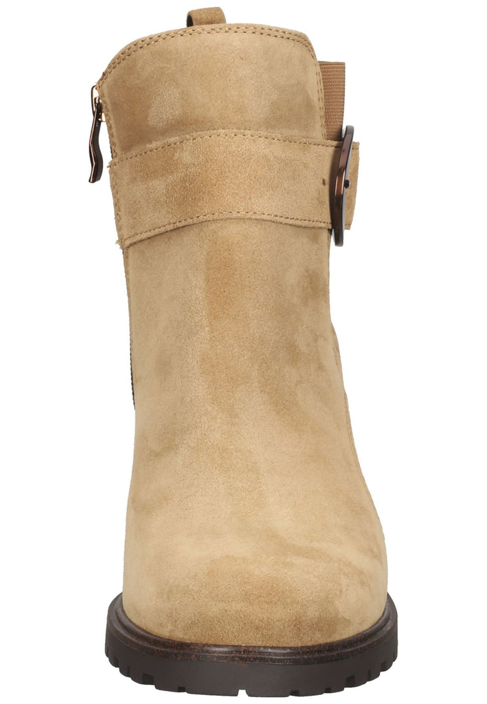 ara Stiefelette Veloursleder Toffee Warmfutter