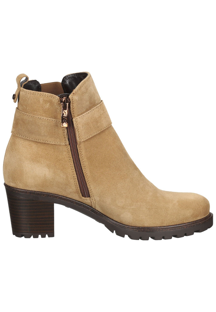 ara Stiefelette Veloursleder Toffee Warmfutter