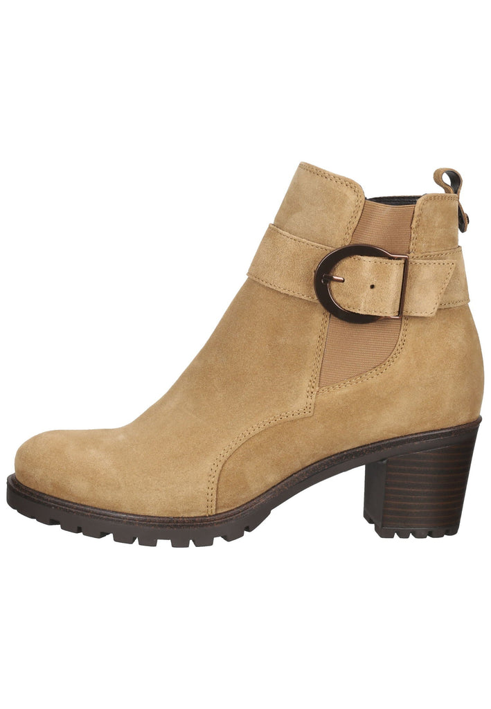 ara Stiefelette Veloursleder Toffee Warmfutter