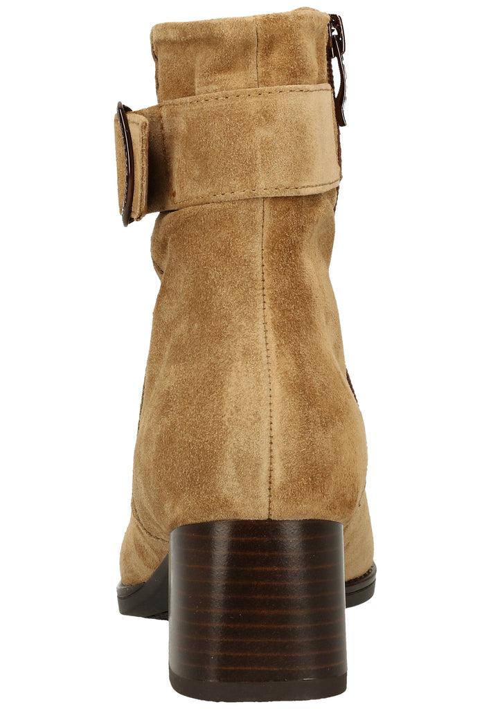 ara Stiefelette Veloursleder Toffee Warmfutter