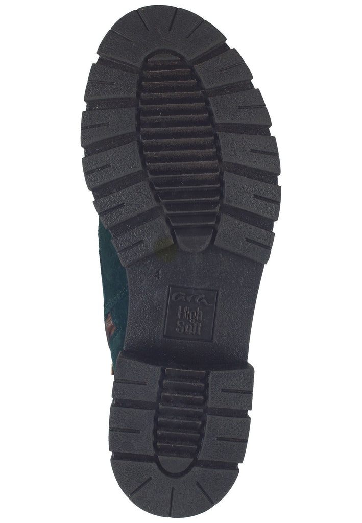 ara Stiefelette Veloursleder Türkis