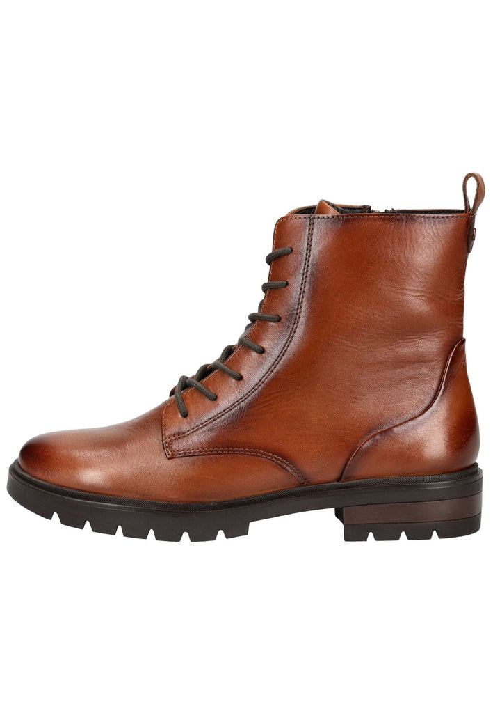 Stiefeletten ara Stiefelette Glattleder Braun