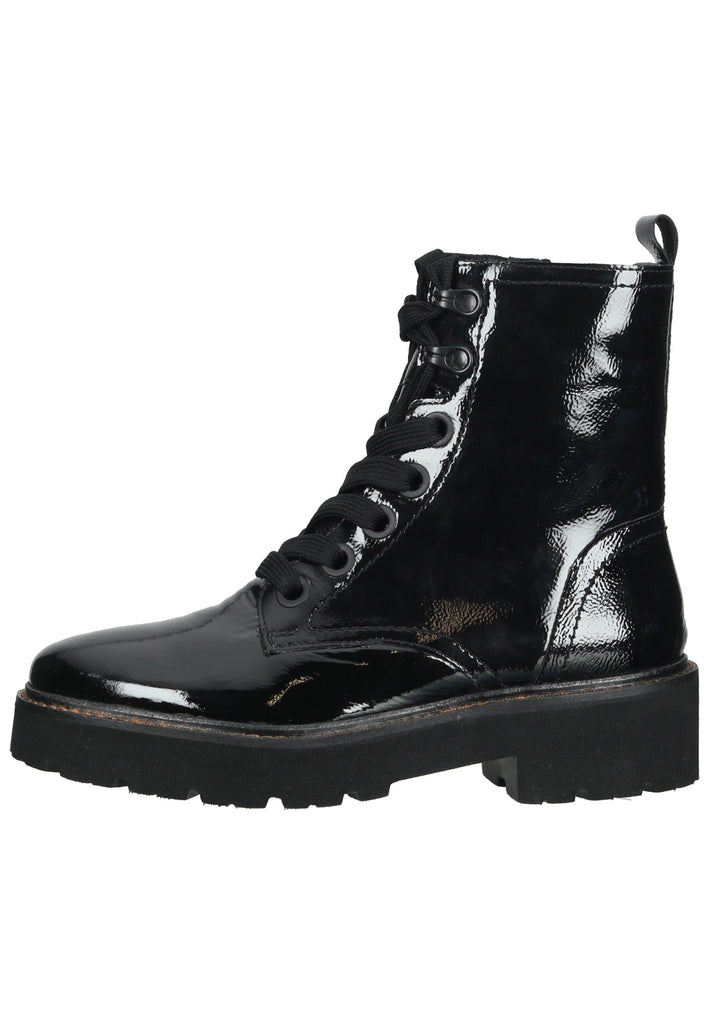 Stiefeletten ara Stiefelette Leder Schwarz Lack
