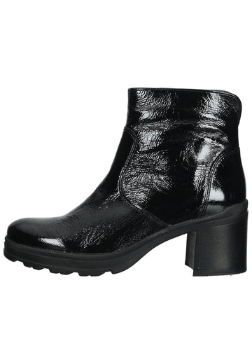 Stiefeletten ara Stiefelette Leder Schwarz Lack