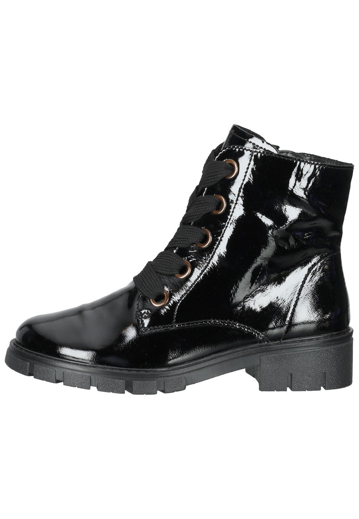 Stiefeletten ara Stiefelette Leder Schwarz Lack