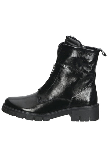 Stiefeletten ara Stiefelette Leder Schwarz Lack Warmfutter