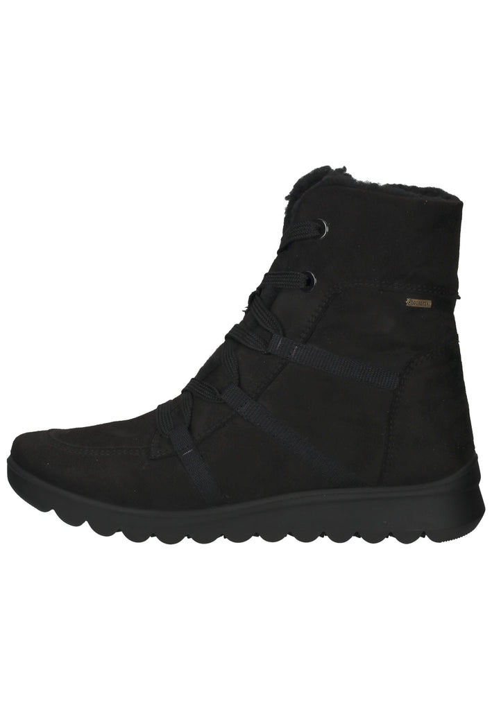 Stiefeletten ara Stiefelette Leder Schwarz Warmfutter