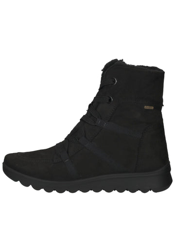 Stiefeletten ara Stiefelette Leder Schwarz Warmfutter