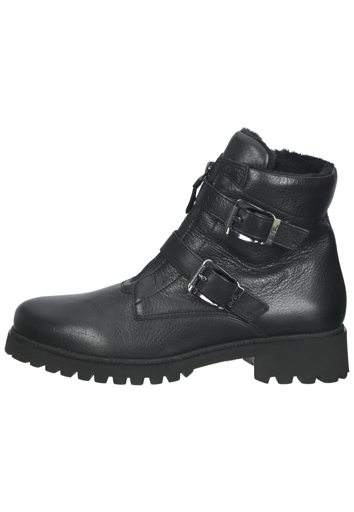 Stiefeletten ara Stiefelette Leder Schwarz Warmfutter