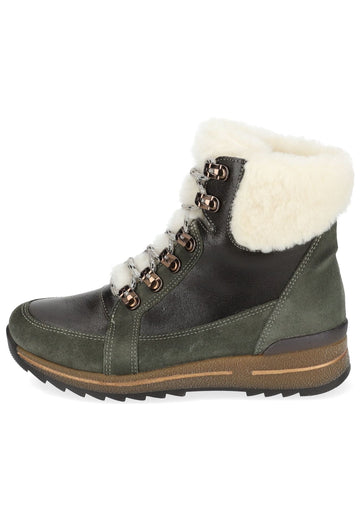 Stiefeletten ara Stiefelette Leder/Synthetik Forest Warmfutter