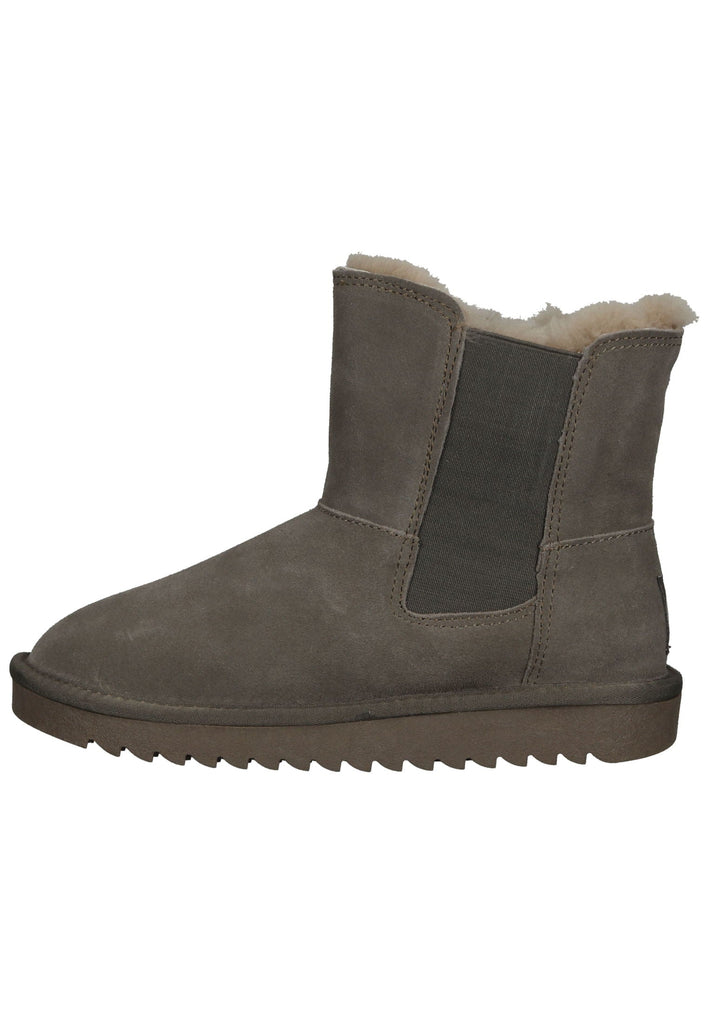 Stiefeletten ara Stiefelette Leder Taupe Warmfutter