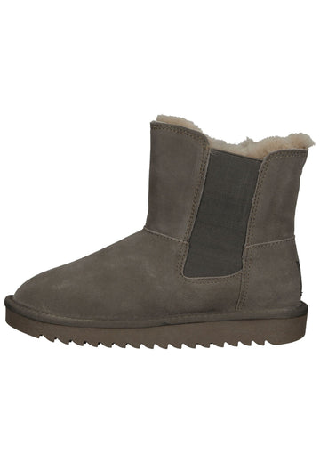 Stiefeletten ara Stiefelette Leder Taupe Warmfutter