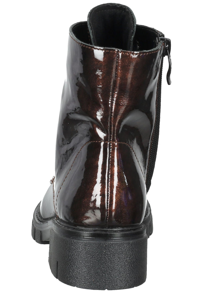 Stiefeletten ara Stiefelette Lederimitat Bronze