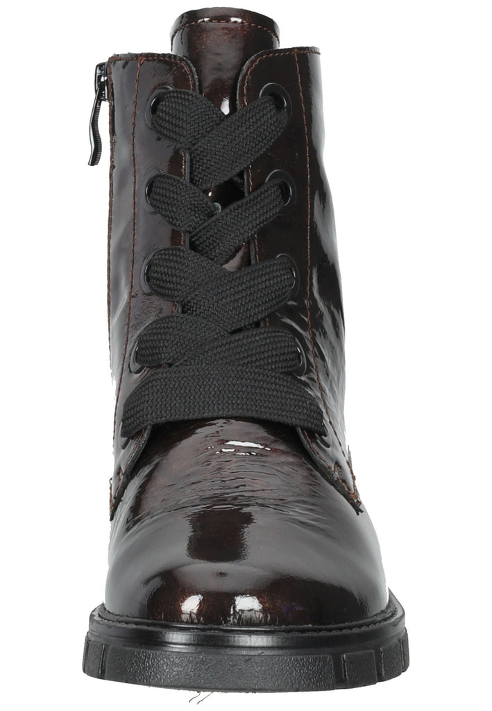 Stiefeletten ara Stiefelette Lederimitat Bronze