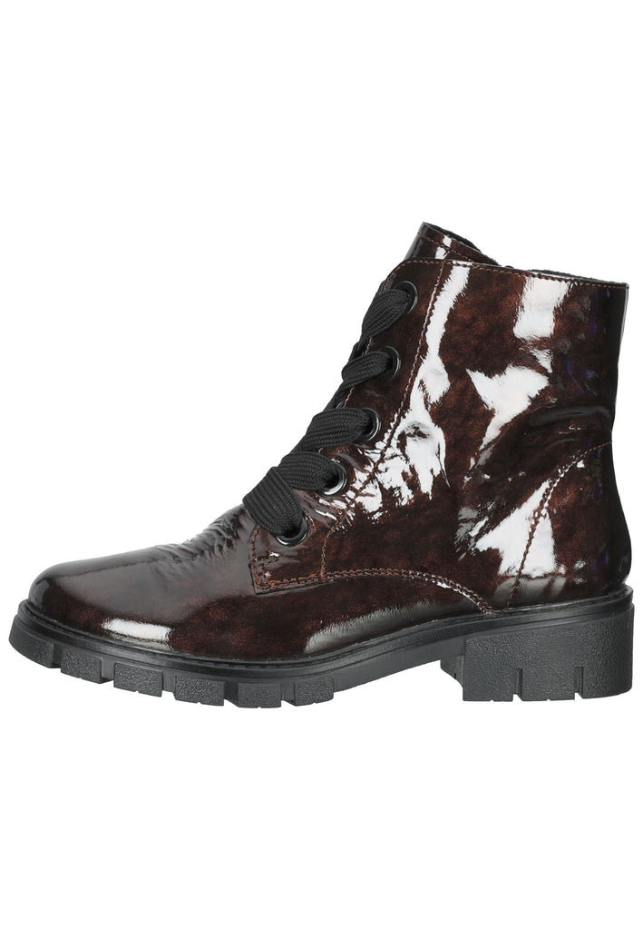 Stiefeletten ara Stiefelette Lederimitat Bronze