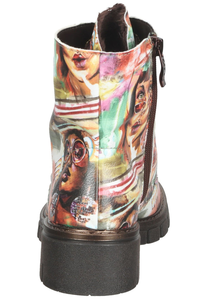 Stiefeletten ara Stiefelette Lederimitat Multicolor Warmfutter