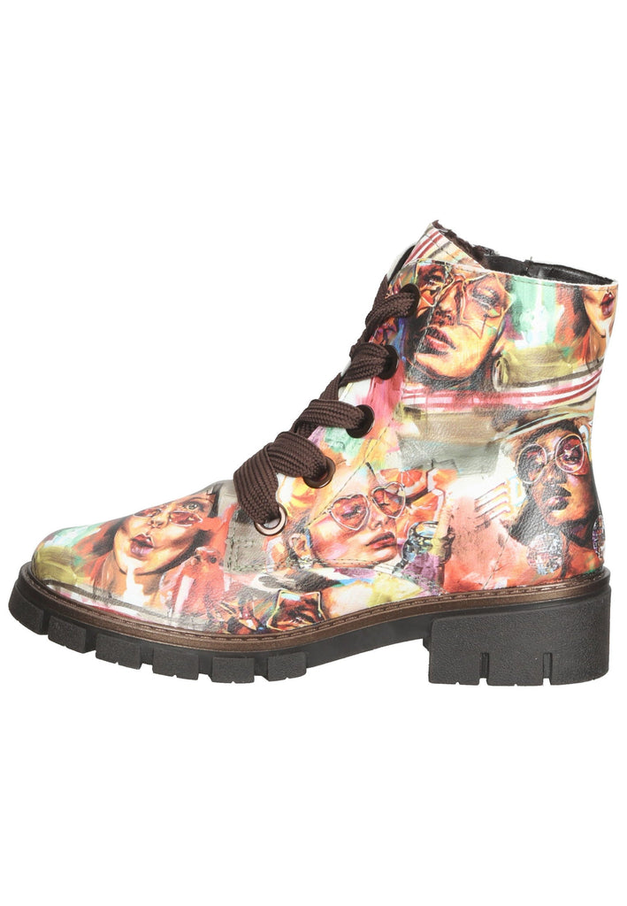 Stiefeletten ara Stiefelette Lederimitat Multicolor Warmfutter