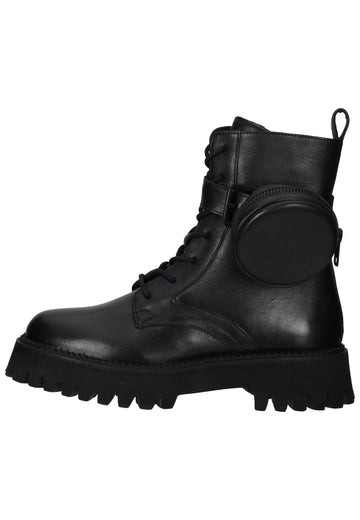 Stiefeletten ara Stiefelette Lederimitat Schwarz