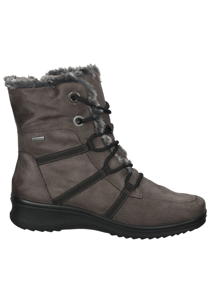 Stiefeletten ara Stiefelette Textil Graphit Warmfutter